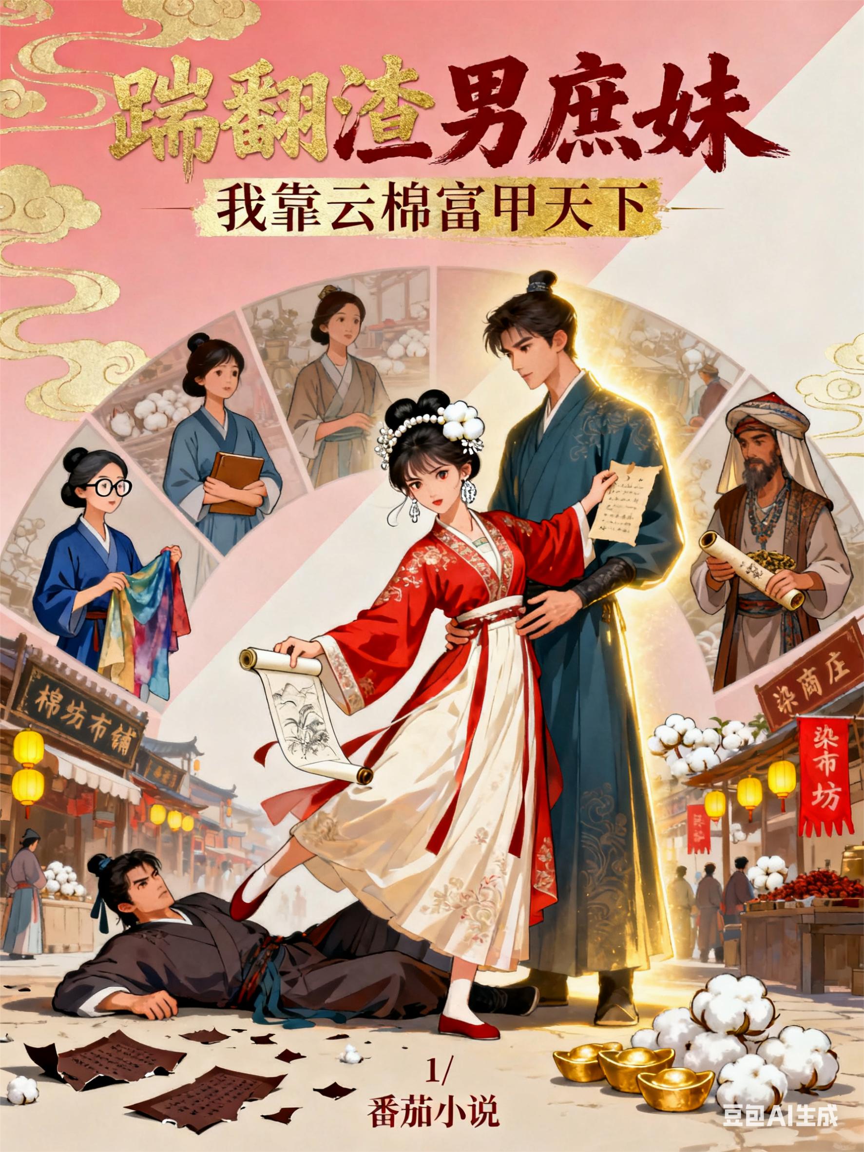 踹翻渣男庶妹,我靠云棉富甲天下