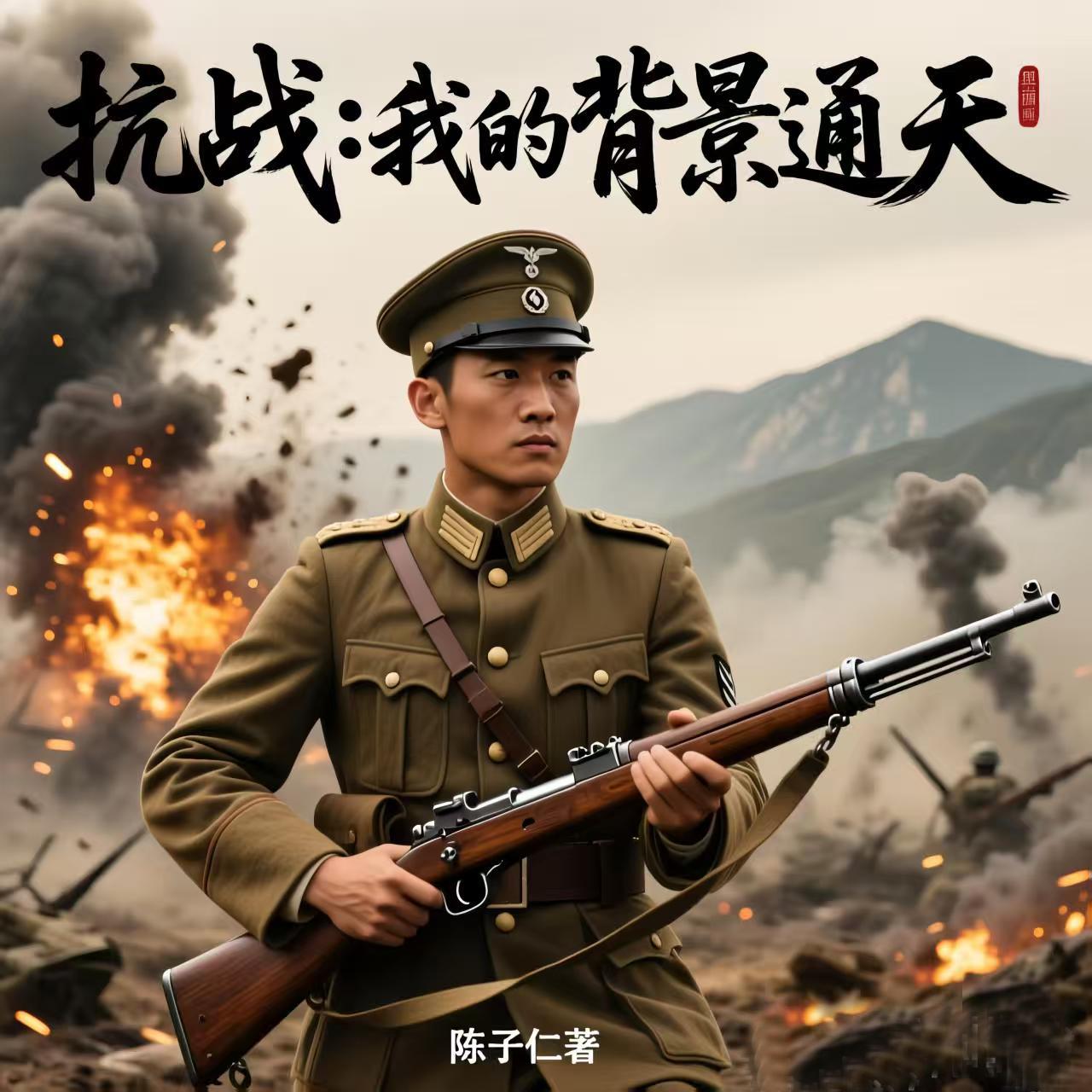 抗战,我的背景通天