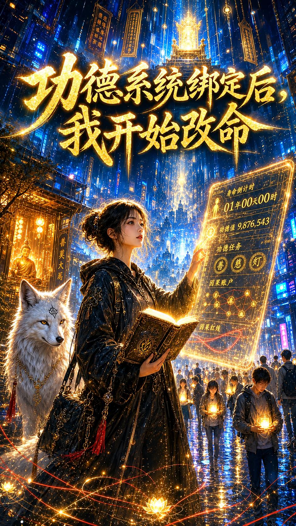功德系统绑定后，我开始改命