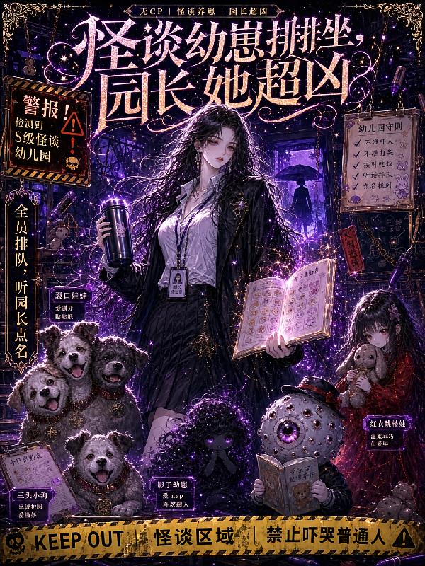 怪谈幼崽排排坐,园长她超凶!