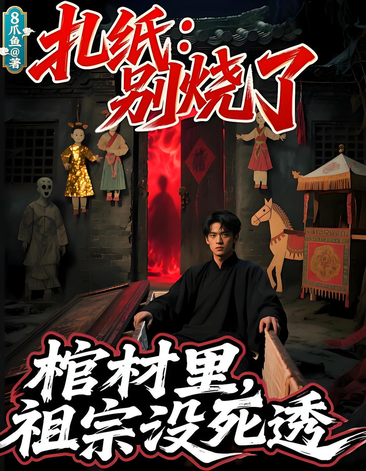 扎纸:别烧了,棺材里祖宗没死透
