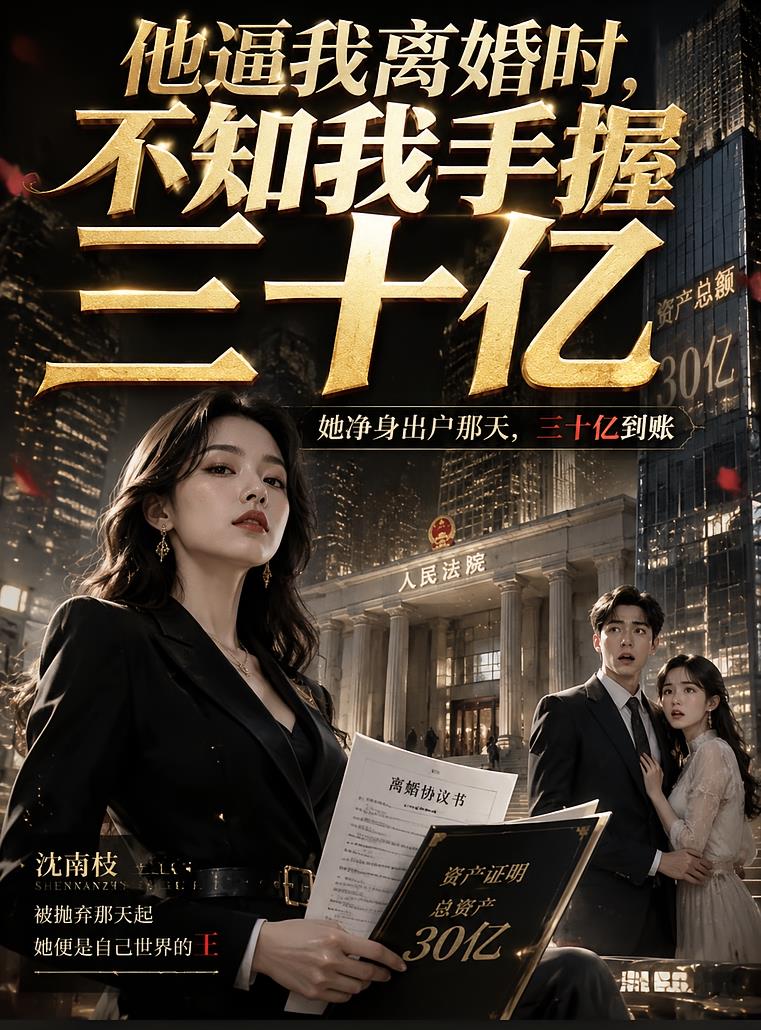 他逼我离婚时,不知我手握三十亿