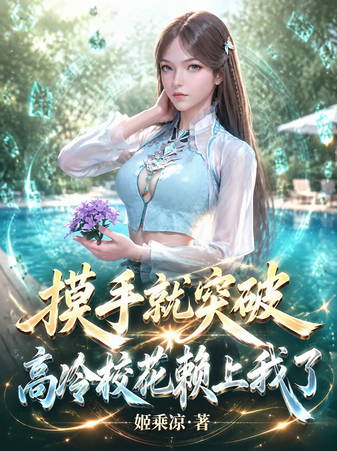 摸手就突破，高冷校花赖上我了